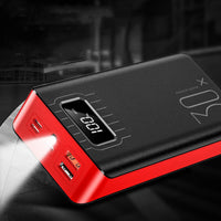HKM-100947 High-Capacity 30000mAh Power Bank with Digital Display and LED Light