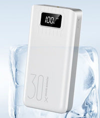 HKM-100947 High-Capacity 30000mAh Power Bank with Digital Display and LED Light