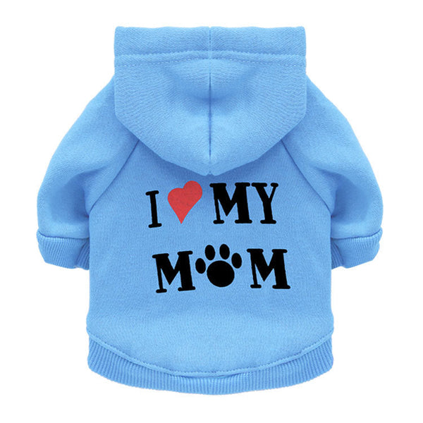 HKM-1010365 Fleece Printed Pet Sweater for Dogs - Casual Style, Multiple Colors & Sizes Available