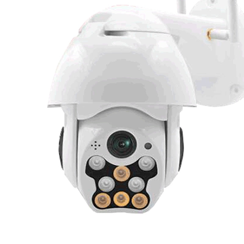 HKM-101075 1080P Wireless Outdoor Dome Camera with 360-Degree Panoramic View and Motion Detection
