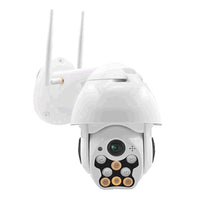 HKM-101075 1080P Wireless Outdoor Dome Camera with 360-Degree Panoramic View and Motion Detection