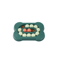 HKM-1011901 Interactive Pet Puzzle Feeding Toy for Dogs - Engaging Educational Activity, Available in Blue, Pink, Green