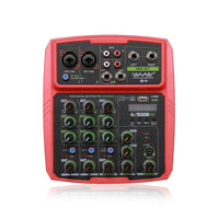 HKM-101267 Reverb Audio Processor with USB Interface, Mixer, Power Adapter, and Data Line