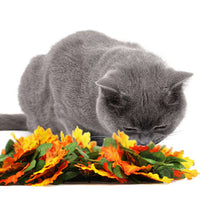 HKM-1015869 Pet Jungle Feeding Mat - Washable Sniffing Blanket for Engaging Pet Playtime - 55x50CM