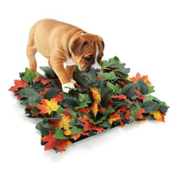 HKM-1015869 Pet Jungle Feeding Mat - Washable Sniffing Blanket for Engaging Pet Playtime - 55x50CM