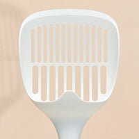 HKM-1016509 Self-Cleaning Cat Litter Scoop with Base - Durable Plastic Shovel for Efficient Pet Litter Maintenance