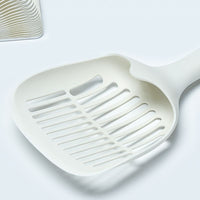 HKM-1016509 Self-Cleaning Cat Litter Scoop with Base - Durable Plastic Shovel for Efficient Pet Litter Maintenance