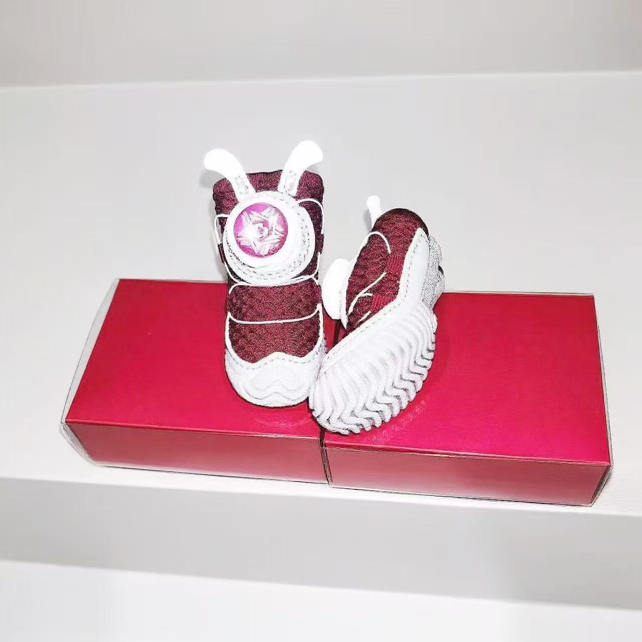 HKM-1017661 Breathable Mesh Pet Shoes for Small Dogs with Rotating Button - Multiple Colors Available