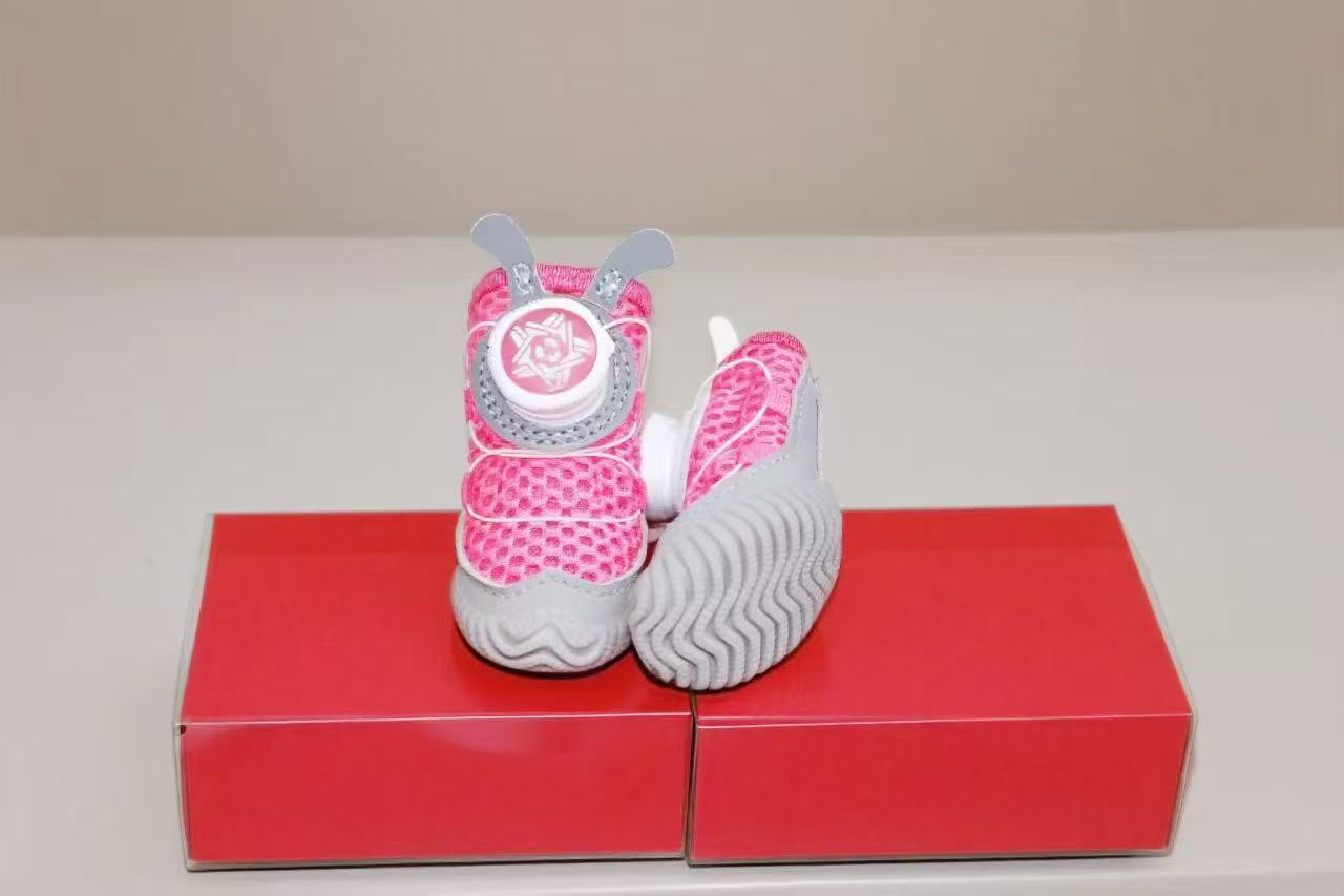 HKM-1017661 Breathable Mesh Pet Shoes for Small Dogs with Rotating Button - Multiple Colors Available