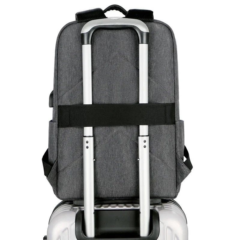 HKM-101779 Durable Waterproof Travel Backpack with Large Capacity for Daily Computer Use