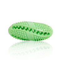 HKM-1018301 Interactive Puzzle Food Dispensing Ball for Dogs - Bite-Resistant Rubber Toy for Dental Health & Boredom Relief