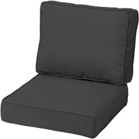 HKM-101907 Medium Outdoor Patio Cushion Set for Chairs and Bathtubs - Versatile Lumbar and Seat Comfort