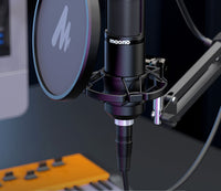 HKM-101907 Professional Live Microphone Set with Heart Directionality and 16mm Large Pickup - Model PM320