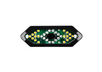 HKM-101907 USB Rechargeable Waterproof Turn Signal Tail Light with Remote Control and Horn for Night Riding