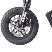 HKM-101971 Kids 12-Inch Electric Balance Bike with 3 Speed Options, Aluminum Alloy Frame, and 36V Lithium Battery