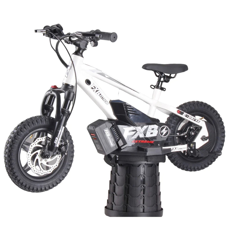 HKM-101971 Kids 12-Inch Electric Balance Bike with 3 Speed Options, Aluminum Alloy Frame, and 36V Lithium Battery