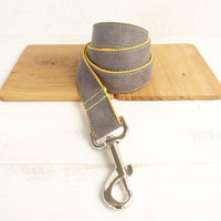 HKM-1020605 Durable Grey Polyester Fiber Dog Leash for Comfortable Control