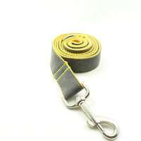 HKM-1020605 Durable Grey Polyester Fiber Dog Leash for Comfortable Control