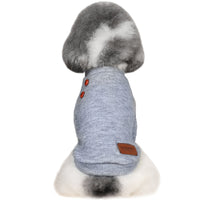 HKM-1021373 Casual Pullover Sweater for Small Dogs and Cats - Two-Legged Design