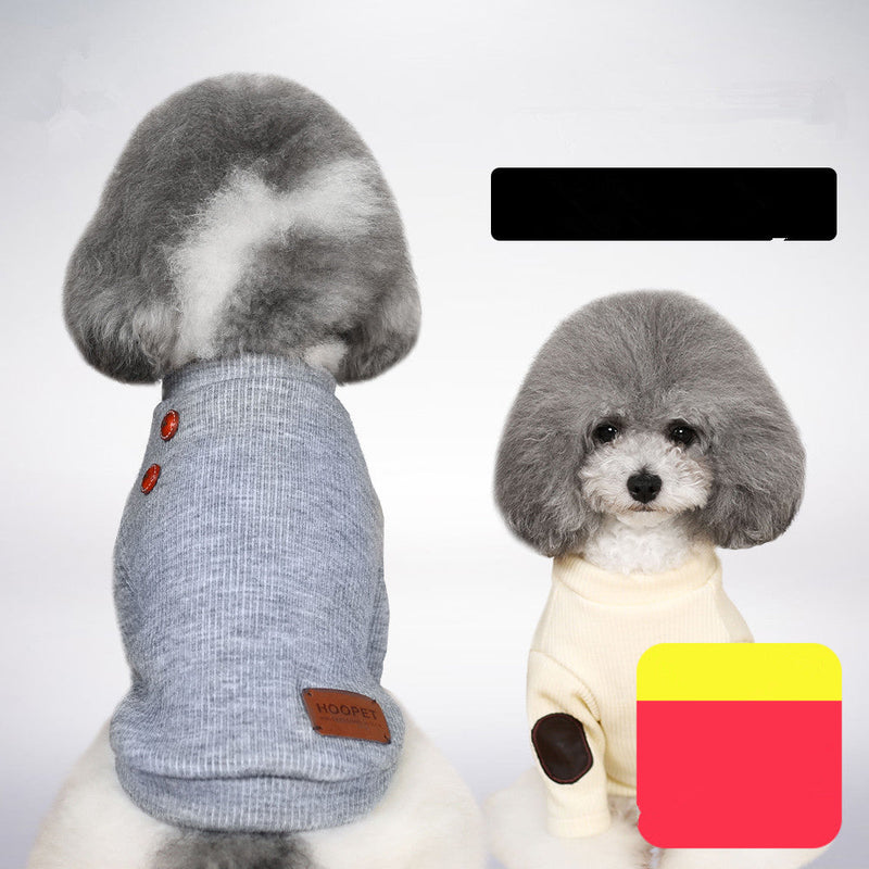 HKM-1021373 Casual Pullover Sweater for Small Dogs and Cats - Two-Legged Design