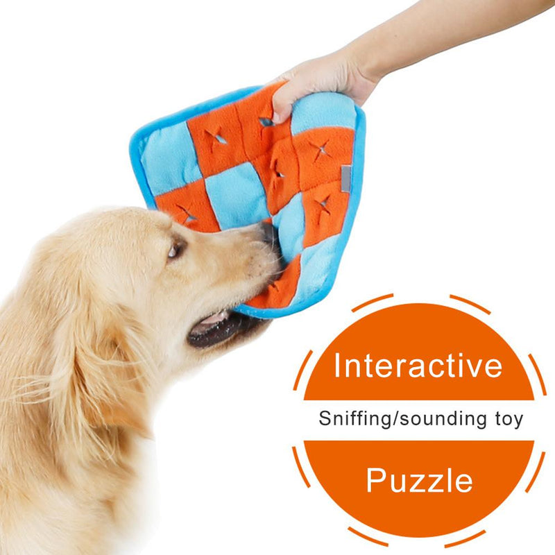 HKM-1021629 Sniffing Training Toy for Dogs with Sound - Fleece & Oxford Cloth Play Mat
