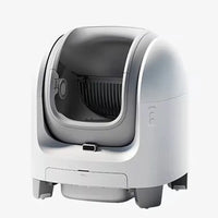 HKM-102163 Automatic Open-Top Self-Cleaning Cat Litter Box with APP Control and Weight Monitoring, Odor-Free Design for Cats Up to 10kg