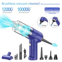 HKM-102291 High-Power Wireless Car Vacuum Cleaner with 16000PA Suction and Low Noise Design