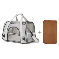 HKM-1023037 Portable Foldable Dog and Cat Backpack with Large Capacity and Optional Blanket or Mat