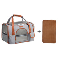 HKM-1023037 Portable Foldable Dog and Cat Backpack with Large Capacity and Optional Blanket or Mat