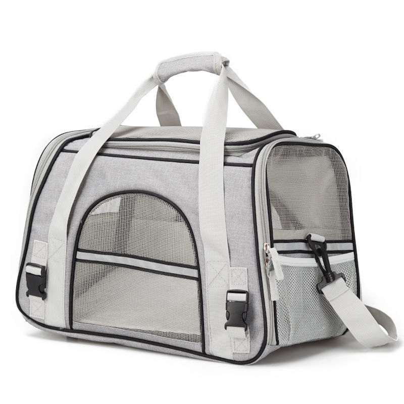 HKM-1023037 Portable Foldable Dog and Cat Backpack with Large Capacity and Optional Blanket or Mat