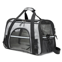HKM-1023037 Portable Foldable Dog and Cat Backpack with Large Capacity and Optional Blanket or Mat