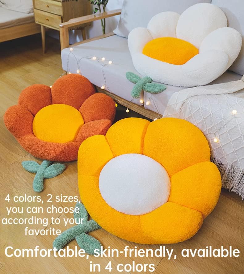 HKM-1024061 Flower-Shaped Soft Cat and Dog Nest Bed, Non-Slip Comfortable Cushion for Small Pets