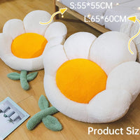 HKM-1024061 Flower-Shaped Soft Cat and Dog Nest Bed, Non-Slip Comfortable Cushion for Small Pets