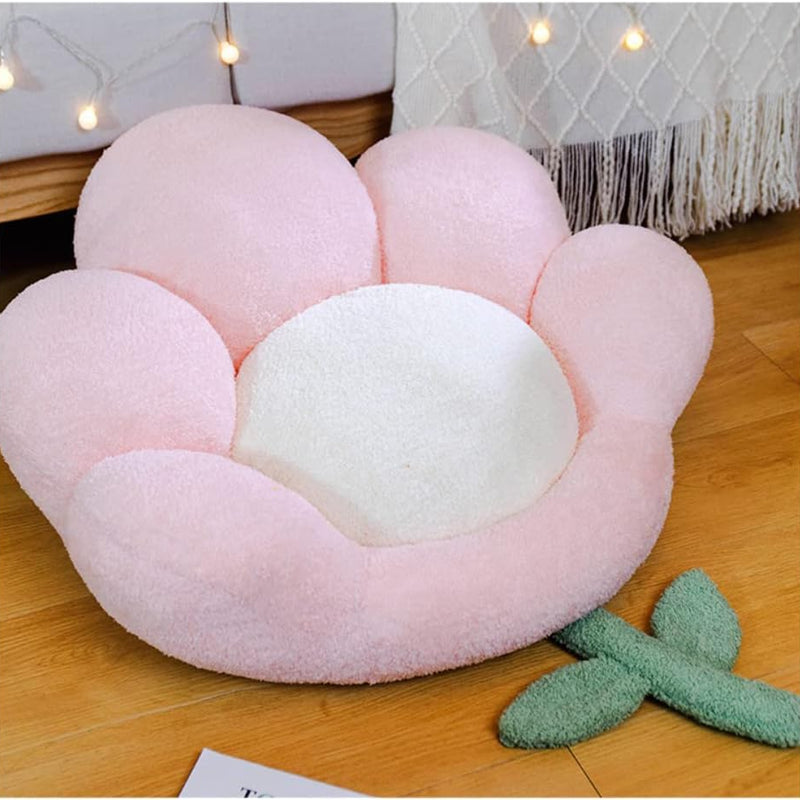 HKM-1024061 Flower-Shaped Soft Cat and Dog Nest Bed, Non-Slip Comfortable Cushion for Small Pets