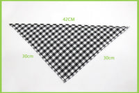 HKM-1024189 Scottish Cotton Triangle Scarf - Soft, Lightweight Fabric
