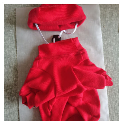 HKM-1024957 Casual Cotton Pet Shirt for Small and Medium Dogs in Black, White, Orange, Light Blue - Autumn/Winter Wear
