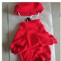 HKM-1024957 Casual Cotton Pet Shirt for Small and Medium Dogs in Black, White, Orange, Light Blue - Autumn/Winter Wear