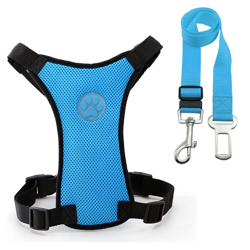 HKM-1025853 Breathable Mesh Dog Harness with Adjustable Chest Strap and Durable D-Ring