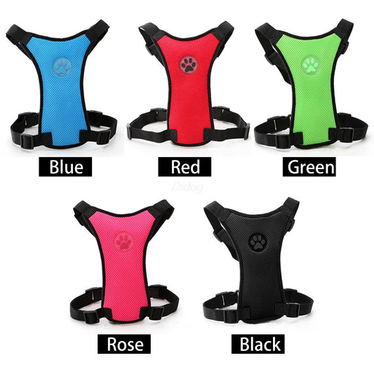 HKM-1025853 Breathable Mesh Dog Harness with Adjustable Chest Strap and Durable D-Ring