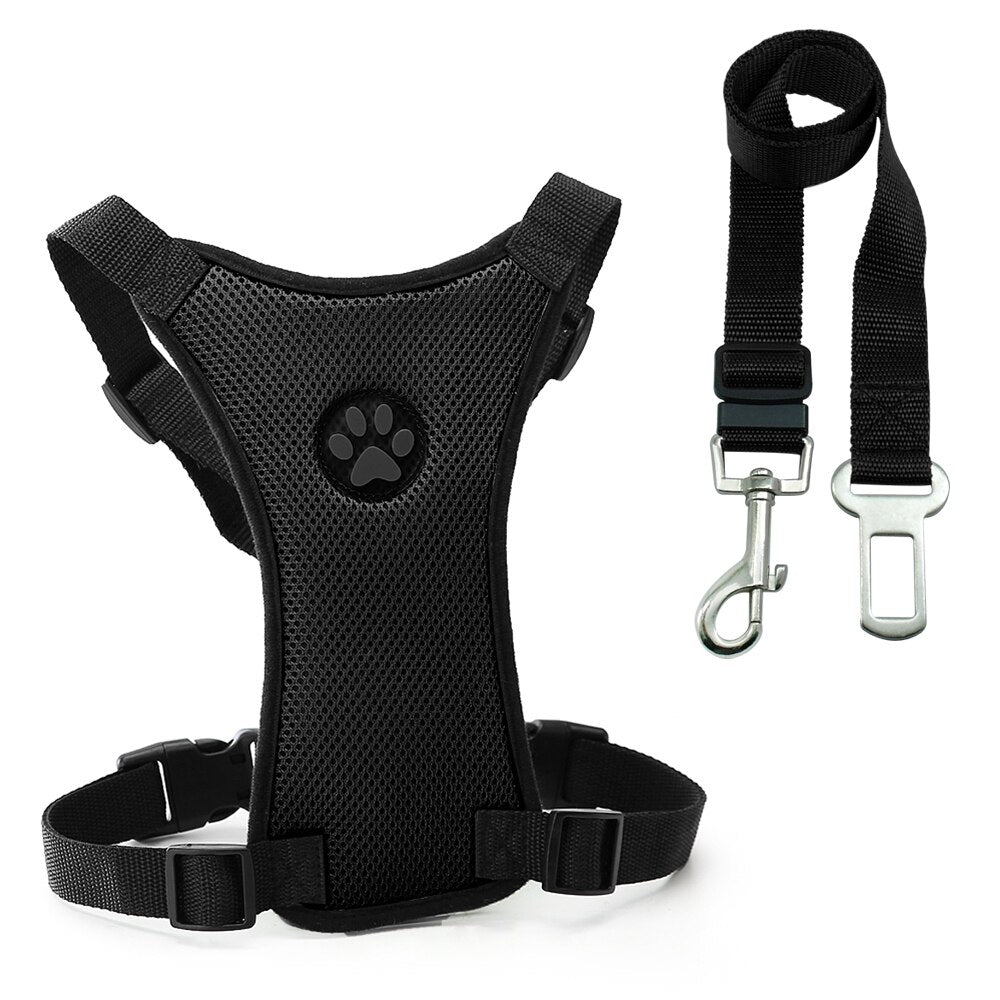 HKM-1025853 Breathable Mesh Dog Harness with Adjustable Chest Strap and Durable D-Ring