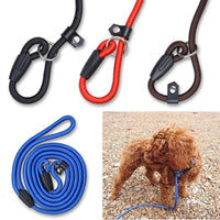 HKM-1026365 Comfortable Adjustable Nylon Traction Training Leash for Dogs