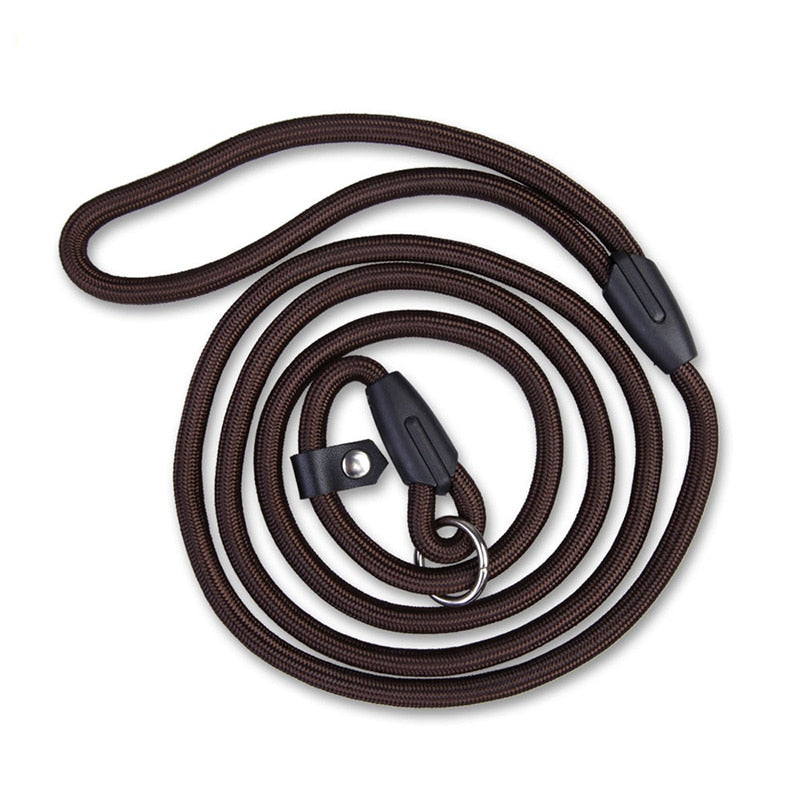 HKM-1026365 Comfortable Adjustable Nylon Traction Training Leash for Dogs