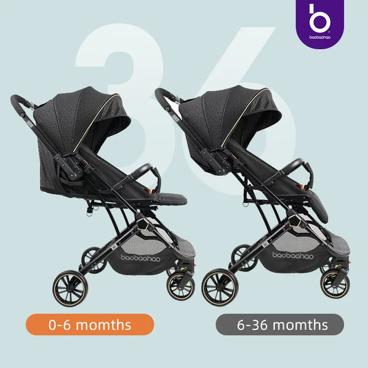 HKM-102739 Compact and Lightweight Folding Stroller for Babies, Ideal for Travel and Airplane Use