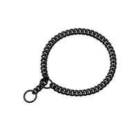 HKM-1028541 Stainless Steel Double Ring Dog Chain for All Seasons - Titanium Steel, Various Sizes Available