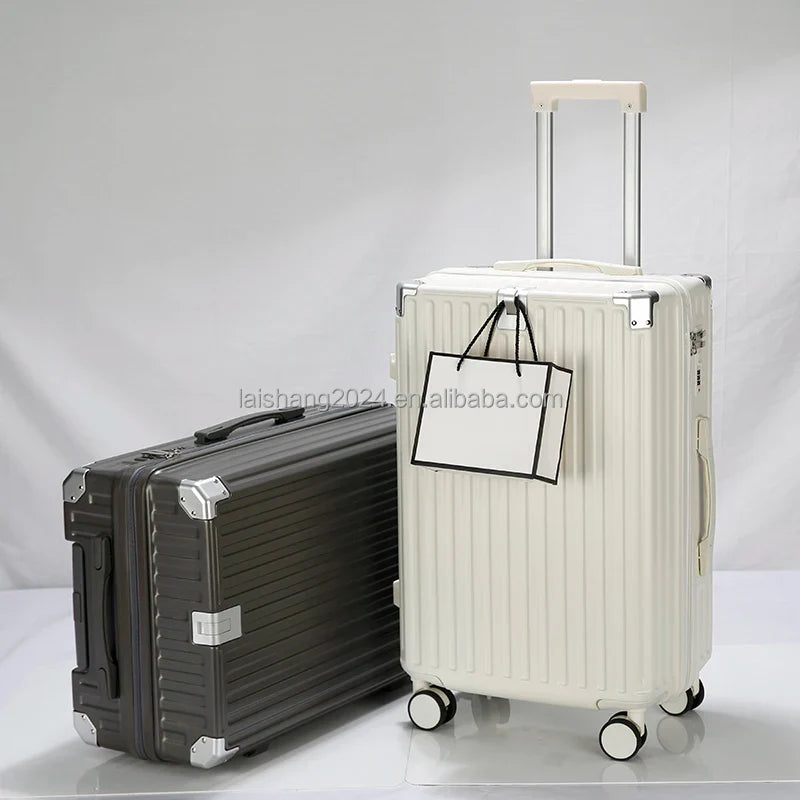 HKM-102931 Four-Piece Luggage Set with Anti-Lock Brake System – 14", 20", 24", 28" Suitcases