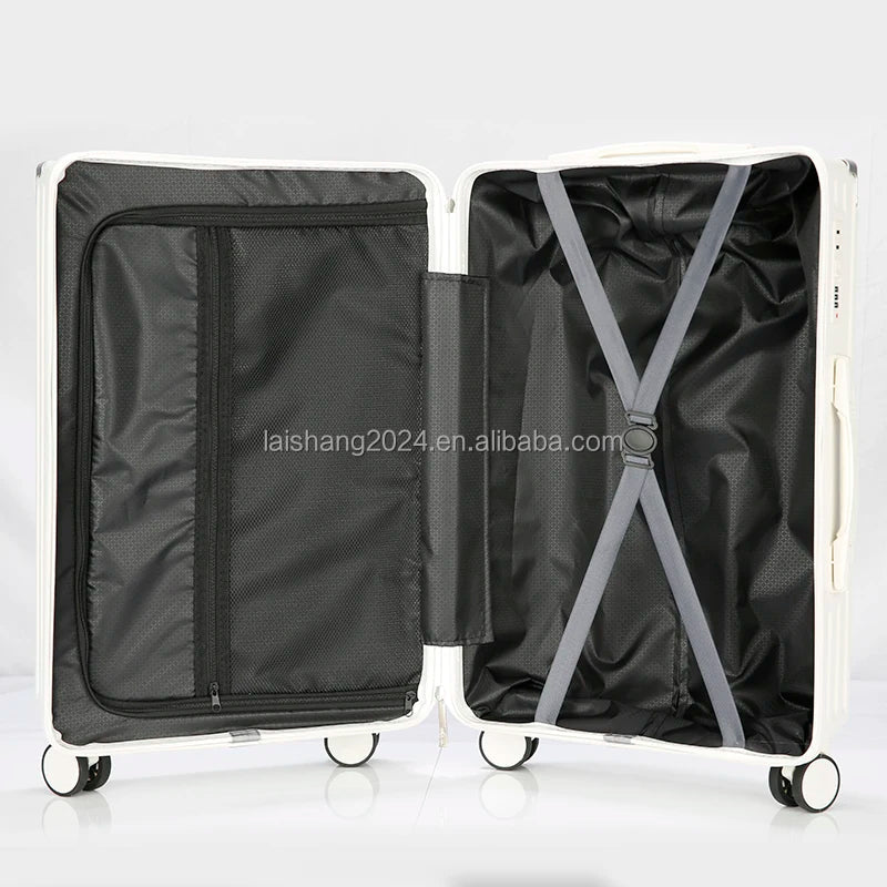 HKM-102931 Four-Piece Luggage Set with Anti-Lock Brake System – 14", 20", 24", 28" Suitcases
