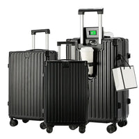 HKM-102931 Four-Piece Luggage Set with Anti-Lock Brake System – 14", 20", 24", 28" Suitcases