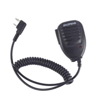HKM-103059 UV5R-Compatible Walkie-Talkie Hand Microphone with Indicator Light