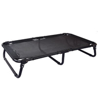 HKM-1030973 Portable Dog Iron Frame Mesh Camp Bed with Mattress - Available in Four Sizes