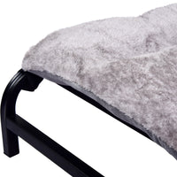 HKM-1030973 Portable Dog Iron Frame Mesh Camp Bed with Mattress - Available in Four Sizes